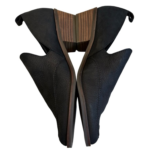 Lucky Brand Mahzan Slip On Loafer Black Nubuck Leather, Sz 6.5 - Picture 8 of 15